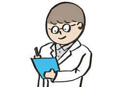 take notesのイラスト